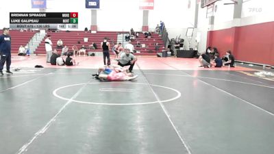 130 lbs Final - Brennan Sprague, Monsignor Farrell vs Luke Galipeau, Northfield Mount Hermon