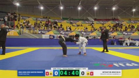 KETHLEY DE JESUS SILVA vs ANA LUIZA DOS SANTOS FRANCO 2026 FPJJ Circuito Paulista GI Etapa 3