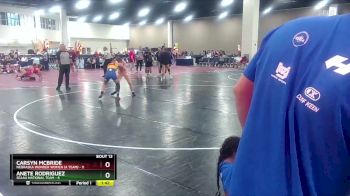 115 lbs Round 4 (8 Team) - Carsyn Mcbride, Nebraska Wonder Women (A Team) vs Anete Rodriguez, SEAAU National Team