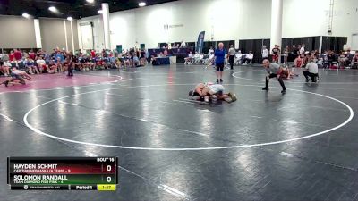 126 lbs Quarters & Wb (16 Team) - Solomon Randall, Team Diamond Fish Pink vs Hayden Schmit, Capitian Nebraska (A Team)