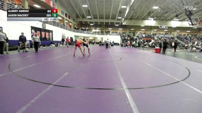 149 lbs Cons. Round 4 - Jaxon Mackey, Southeastern vs Albert Ambriz, Arizona Christian University