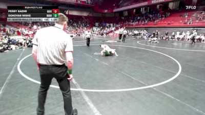 138 lbs D1 - Quarter-finals (fri 5:30 P.m.) - Perry Baehr, Kaukauna vs Donovan Wiske, West Allis Nathan Hale