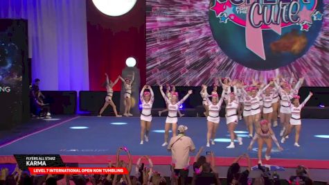 Flyers All Starz - Karma [2025 L7 International Open Non Tumbling Semis] 2025 The Cheerleading Worlds