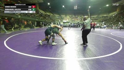 190 lbs Consi Of 16 #1 - Owen Moses, Central vs Emmanuel Galicia, Redwood -Visalia