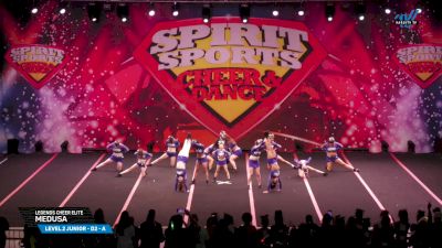 Legends Cheer Elite - Medusa [2025 L2 Junior - D2 - A Day 2] 2025 Spirit Sports Myrtle Beach Nationals