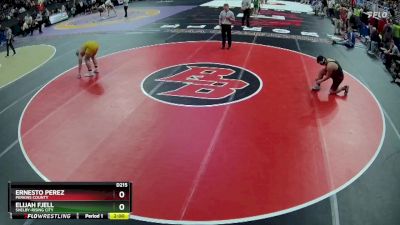 Champ. Round 1 - Ernesto Perez, Perkins County vs Elijah Fjell, Shelby-Rising City