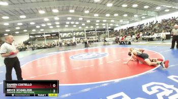 4-113 lbs Champ. Round 1 - Damien Costello, Sherando vs Bryce Schnelzer, Loudoun County High School