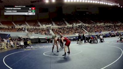 190-D4 Quarterfinal - TREVOR WESTERN, Mogollon High School vs Bodee Ford, Yuma Catholic High School