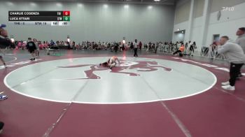 70 lbs Rr Rnd 1 - Charlie Cosenza, The Hunt WC Orange - EL vs Luca Ettari, Shore Thing Sharks - EL