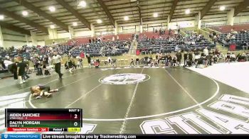 45 lbs Quarters & Wb (16 Team) - Aiden Sanchez, Utah Gold vs Dalyn Morgan, Idaho 2