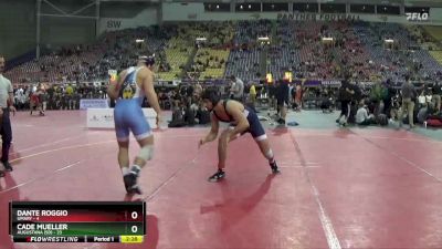 184 lbs Placement Matches (16 Team) - Cade Mueller, Augustana (SD) vs Dante Roggio, UMary