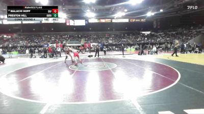 144 lbs Cons. Round 4 - Malachi Hoff, Davenport vs Preston Hill, Burns