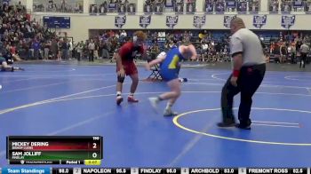 190 lbs Cons. Round 4 - Sam Jolliff, FINDLAY vs Mickey Dering, Bishop Luers