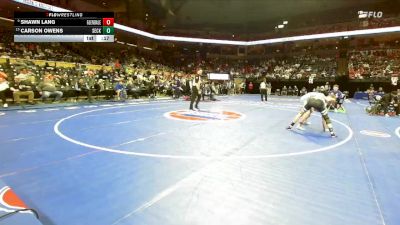 120 Class 4 lbs Cons. Round 3 - Carson Owens, Seckman vs Shawn Lang, Glendale