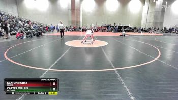 126 lbs Cons. Round 7 - Carter Wallis, Hillsboro vs Keaton Hurst, Ozark