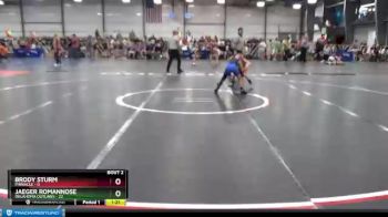 64 lbs Round 1 - Jaeger RomanNose, Oklahoma Outlaws vs Brody Sturm, PINnacle