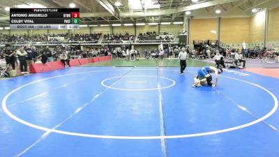 150 lbs Quarterfinal - Antonio Arguello, Newtown vs Colby Vital, Ponaganset