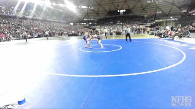 3A 132 lbs Champ. Round 2 - Tyler Rhue, Stanwood vs Christoper Cosio, Lakes