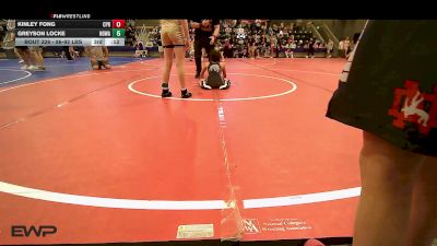 86-92 lbs Rr Rnd 2 - Kinley Fong, Panther Youth Wrestling vs Greyson Locke, North Desoto Wrestling Academy