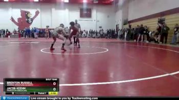 152 lbs Champ. Round 2 - Jacob Keehn, Princeton Wrestling vs Brenton Russell, Warren Wrestling Academy