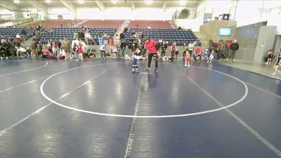 36 lbs Semifinal - Amos McCoy, Charger Wrestling Club vs Easton Gaudette, Evanston Elite