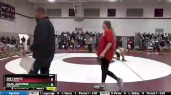 169 lbs 1st Place Match - Issac Lagrange, Independence vs Joey Bantz, Wapsie Valley