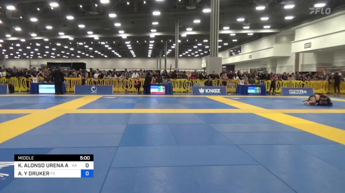 KENNETH ALONSO URENA ARAYA vs ARIEL Y DRUKER 2023 IBJJF Jiu-Jitsu CON ...