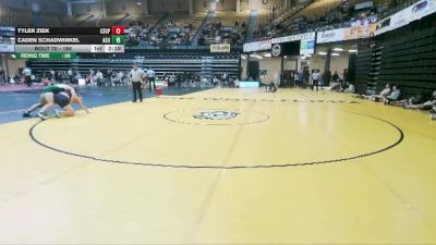 184 lbs Champ. Round 1 - Caden Schadwinkel, Adams State vs Tyler Ziek, CSU Pueblo