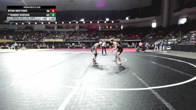 157 lbs Round Of 64 - Ryan Matysek, Idaho vs Tabriz Khetab, Albany