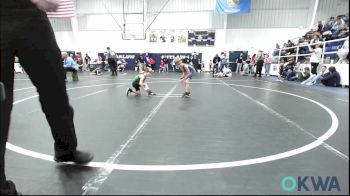 43 lbs Semifinal - Ryder Richards, HBT Grapplers vs Cooper McFarland, Lawton Legends Youth Wrestling