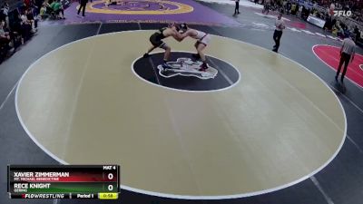 Cons. Round 3 - Rece Knight, Gering vs Xavier Zimmerman, Mt. Michael Benedictine