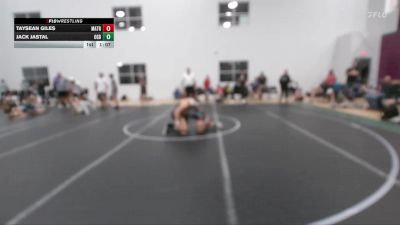 130 lbs Round 1 - Jack Jastal, Ohio Gold Black vs Taysean Giles, Mat Assassins Red
