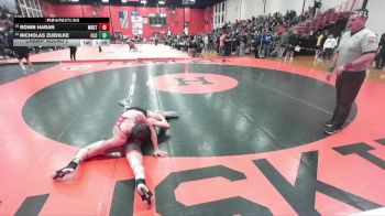 165 lbs Champ. Round 2 - Ronin Haran, Chicago (MARIST) vs Nicholas Zuehlke, Crystal Lake (CENTRAL)