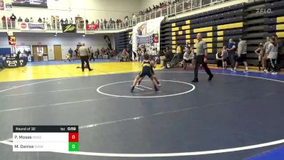 75 lbs Round Of 32 - Preston Moses, Wheeling WC vs Matteo Danise, SVRWC