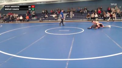 109-120 lbs Cons. Round 2 - Bentley Cusatis, Elevate Wrestling Academy vs Wyatt Anderson, Amherst Wrestling Club
