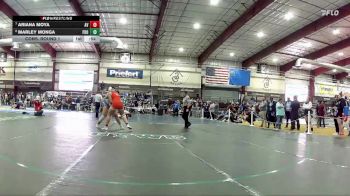 235 lbs Cons. Round 1 - Marley Monga, Foothill vs Ariana Moya, Arbor View