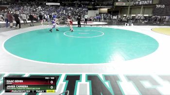 105 lbs Cons. Round 2 - Isaac Gemin, NWWC vs Javier Carrera, Anacortes Hawkeyes Wrestling Club