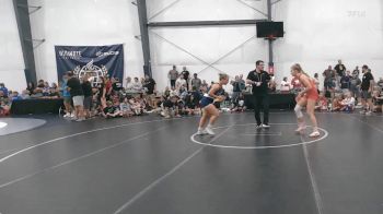 63 kg Semifinal - Carley Ceshker, Badger Girls Elite - W vs Melania Turano, Wyoming Seminary - W