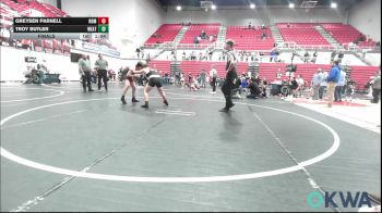 110 lbs Final - Greysen Parnell, Team Nomad vs Troy Butler, Weatherford Youth Wrestling