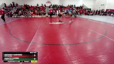 190 lbs Cons. Round 5 - Anthony Martinez, Northglenn vs Marcus Lucero, Pueblo County