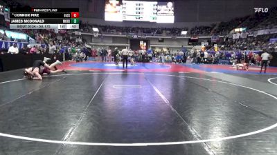 5A 175 lbs Cons. Semi - Connor Pike, Elmore County School vs James Mcdonald, Moody Hs