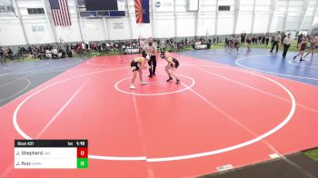 109 lbs Quarterfinal - Jhet Shepherd, Jwc vs James Ruiz, Hawkeye WC