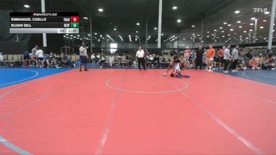 96 lbs Round 3 - Elijah Gill, Revival Freeze vs Emmanuel Coello, Team Barracuda