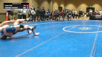 113 lbs Semis - Evan Cies, Steller Trained vs Brennen Veverka, Orchard WC