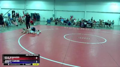 102 lbs Placement Matches (16 Team) - Kyle Scavuzzo, Ohio Grey vs Jeremy Carver, Indiana