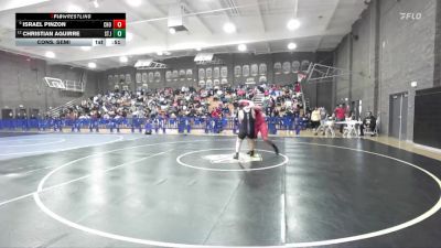 285 lbs Cons. Semi - Israel Pinzon, Chowchilla vs Christian Aguirre, St. Joseph