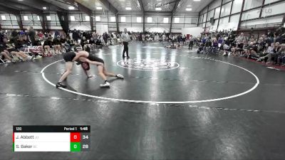 120 lbs Round 3 (8 Team) - Jet Abbott, Juab vs Spencer Baker, Box Elder