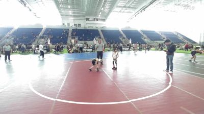 50 lbs Semifinal - Nathaniel Vasquez, Powerline Fundamentals Wrestling vs McCrae Miller, Iron Co Wrestling Academy