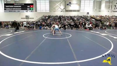 145 lbs Champ. Round 2 - Gerald Hitchcock, ROC Wrestling Club vs Matthew Diamond, Long Beach Gladiators Wrestling