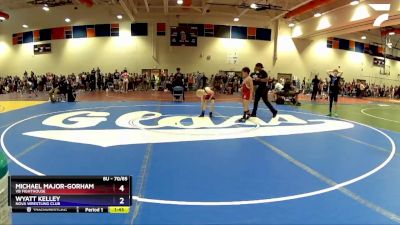 70/85 Round 3 - Wyatt Kelley, NOVA Wrestling Club vs Michael Major-Gorham, VB Fighthouse